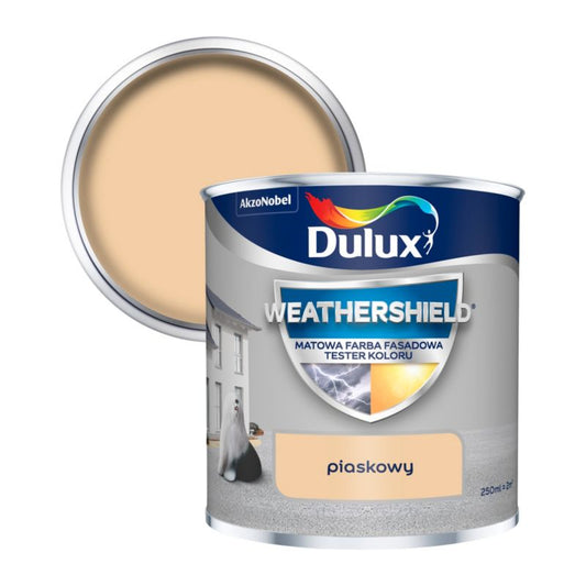 Dulux facademaling tester sandfarvet 250 ml
