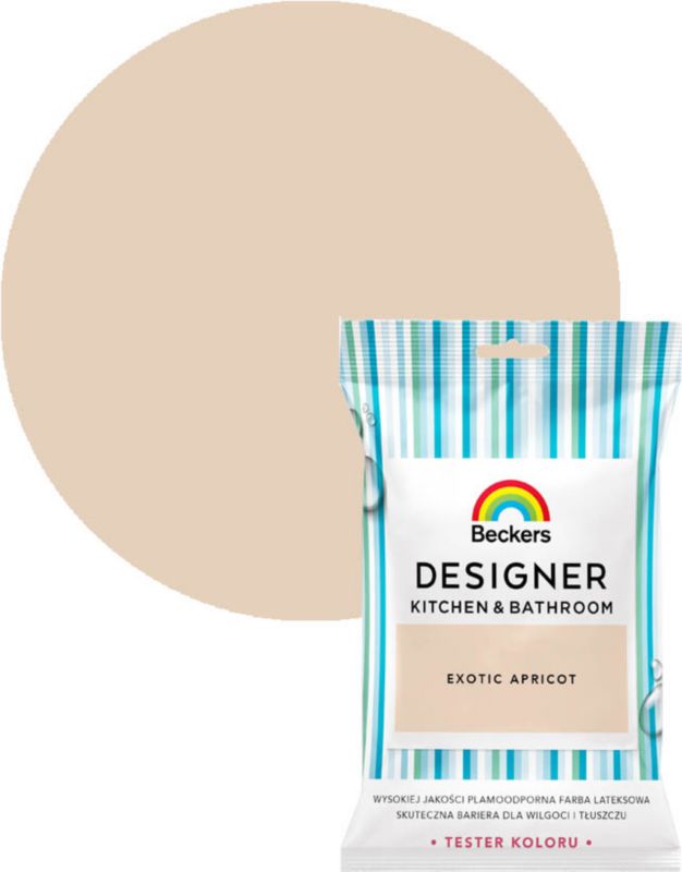 Tester af farve Beckers Designer Kitchen&Bathroom Exotic Apricot 0,05 l