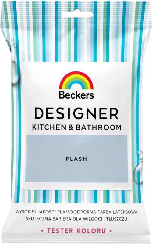 Tester til farve Beckers Designer Kitchen&Bathroom Flash 0,05 l