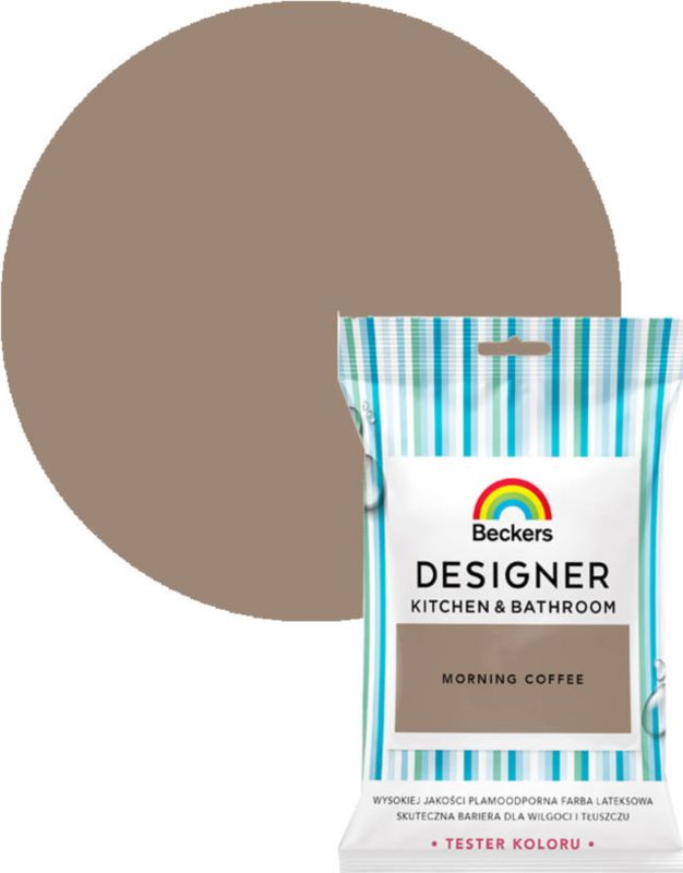 Tester af farve Beckers Designer Kitchen&Bathroom Morning Coffee 0,05 l