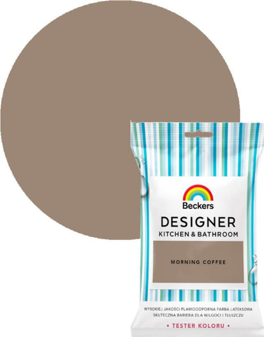 Tester af farve Beckers Designer Kitchen&Bathroom Morning Coffee 0,05 l