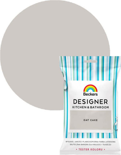 Tester af farve Beckers Designer Kitchen & Bathroom Oat Cake 0,05 l