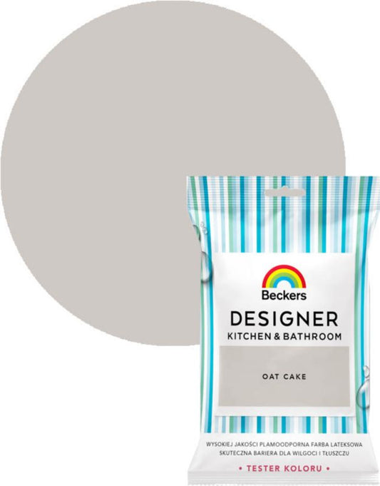 Tester af farve Beckers Designer Kitchen & Bathroom Oat Cake 0,05 l