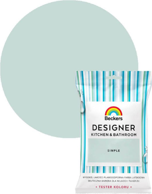 Tester af farve Beckers Designer Kitchen&Bathroom Simple 0,05 l