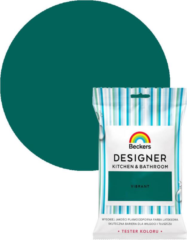 Tester af farve Beckers Designer Kitchen&Bathroom Vibrant 0,05 l