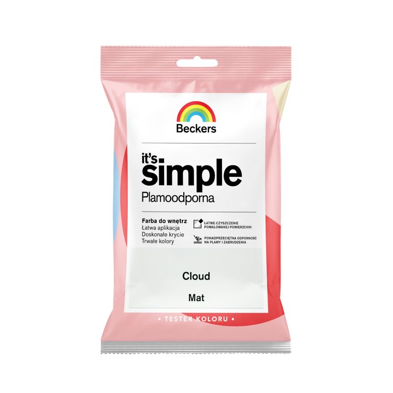Tester af farve Beckers It's Simple cloud 0,05 l