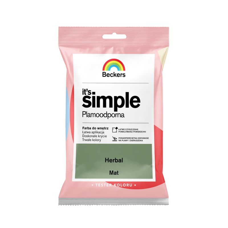 Tester af farve Beckers It's Simple herbal 0,05 l