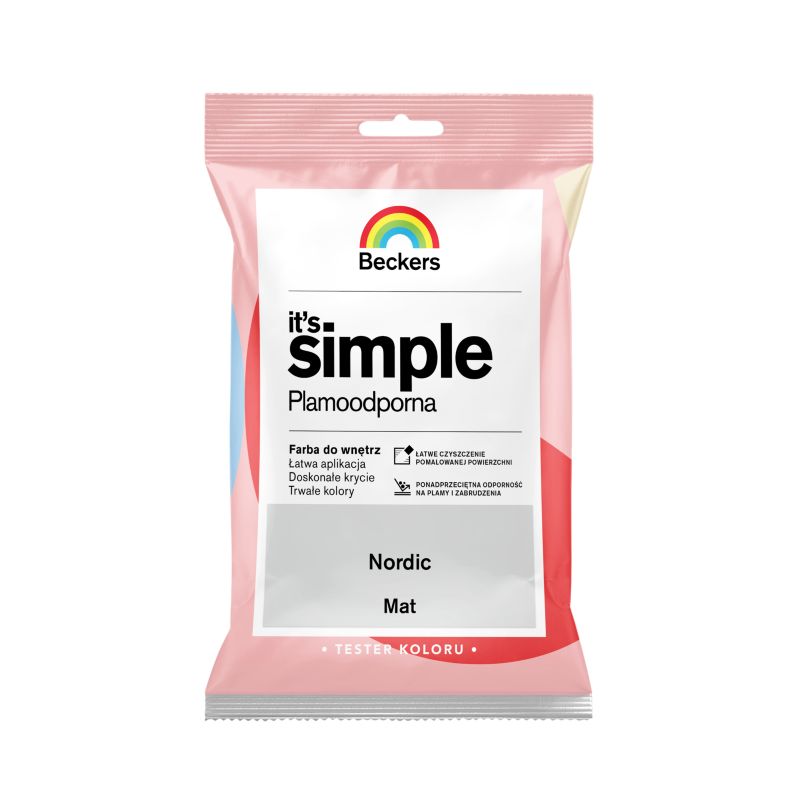 Tester af farve Beckers It's Simple nordic 0,05 l