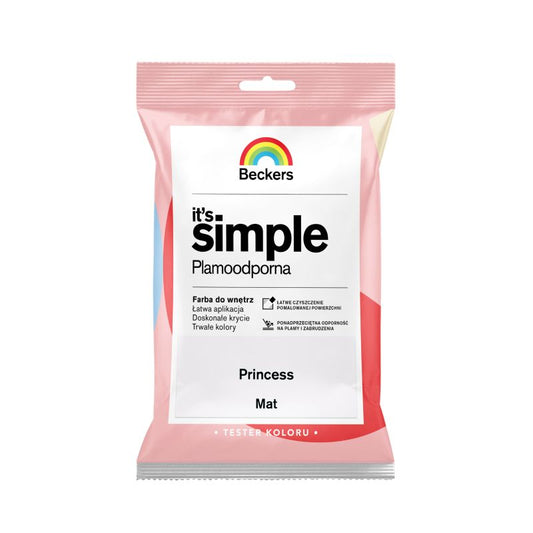 Beckers It's Simple princess farvetester 0,05 l
