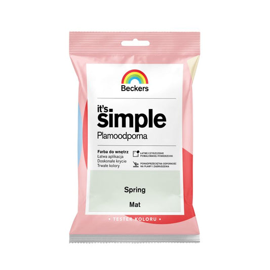 Tester af farve Beckers It's Simple spring 0,05 l