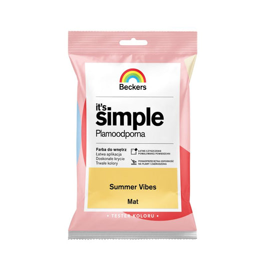 Beckers It's Simple summer vibes farvetest 0,05 l