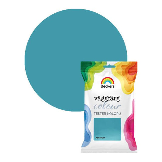 Tester af farve Beckers Vaggfarg Colour aquarium 0,05 l