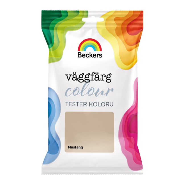 Beckers Vaggfarg Colour farvetest i mustang-beige 0,05 l