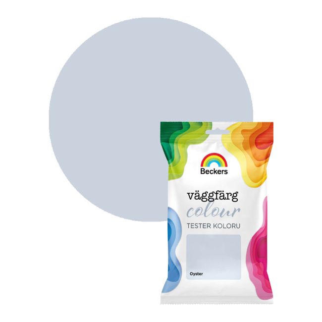 Beckers Vaggfarg Colour Oyster farvetest 0,05 l