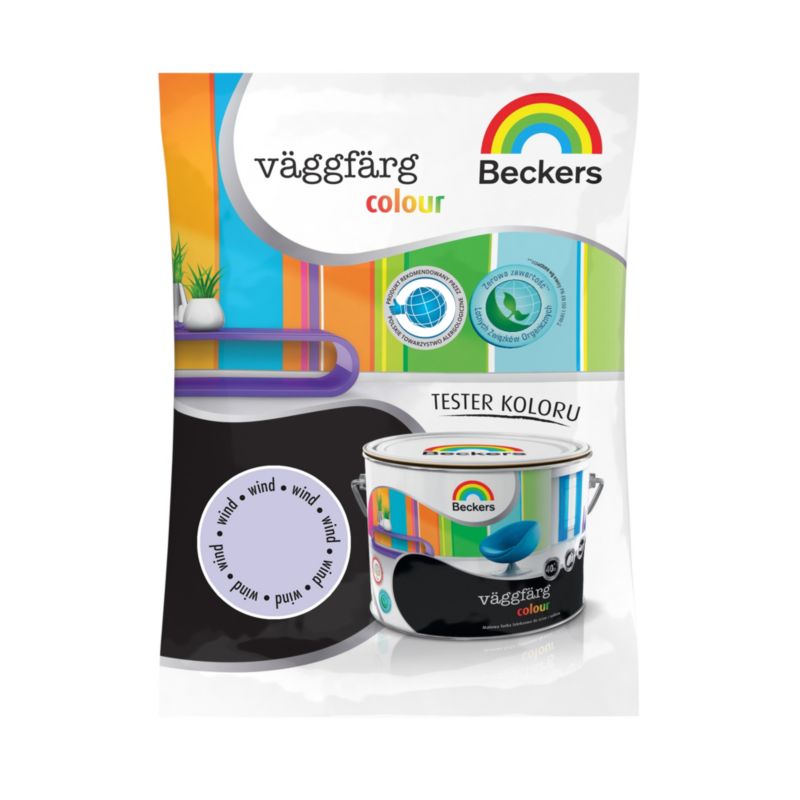 Beckers Vægmaling Colour wind farvetester 0,05 l