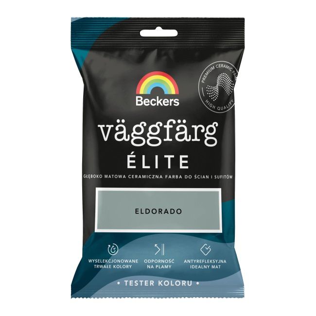 Beckers Vaggfarg Elite Eldorado farvetester 0,05 l