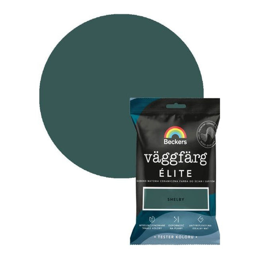 Beckers Vaggfarg Elite Shelby farvetester 0,05 l