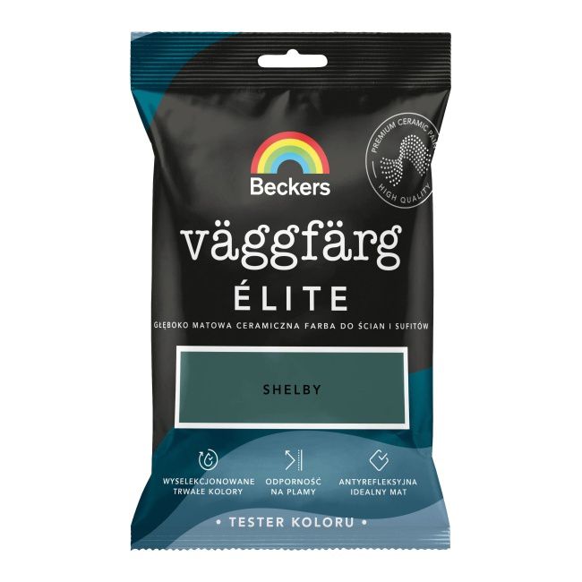 Beckers Vaggfarg Elite Shelby farvetester 0,05 l