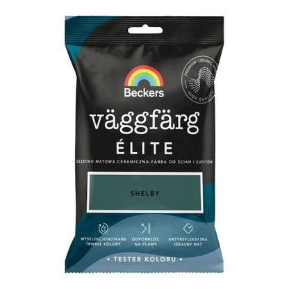 Beckers Vaggfarg Elite Shelby farvetester 0,05 l