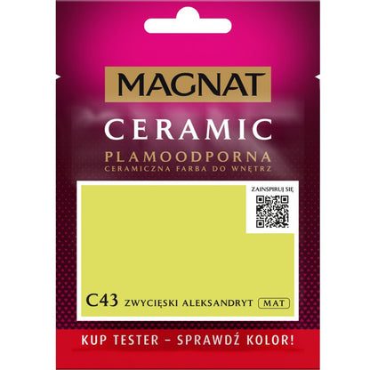 Tester maling Magnat Ceramic C43 sejrende alexandrit 0,03 l