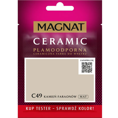Tester maling Magnat Ceramic C49 faraonsten 0,03 l