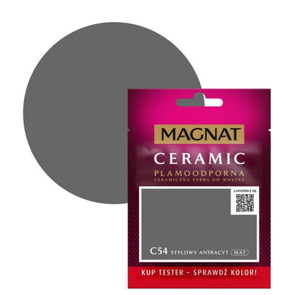 Tester maling Magnat Ceramic C54 stilfuld antracit 0,03 l