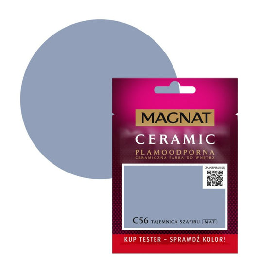Tester maling Magnat Ceramic C56 Saphirhemmelighed 0,03 l