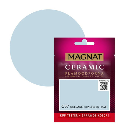 Tester maling Magnat Ceramic C57 himmelsk chalcedon 0,03 l