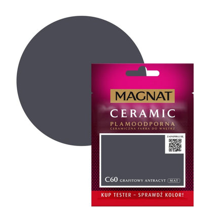 Tester maling Magnat Ceramic C60 grafit-antracit 0,03 l