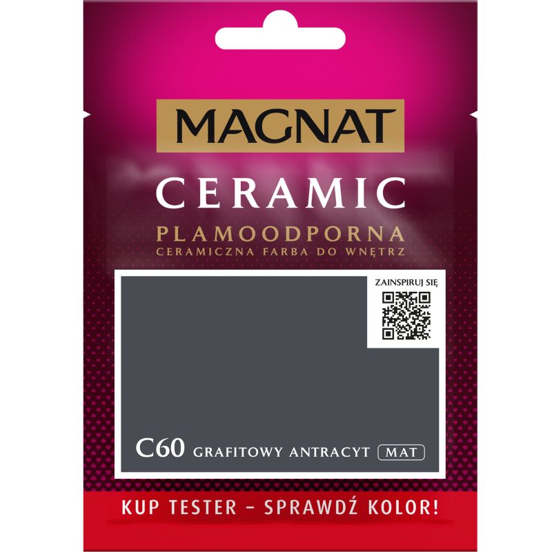 Tester maling Magnat Ceramic C60 grafit-antracit 0,03 l