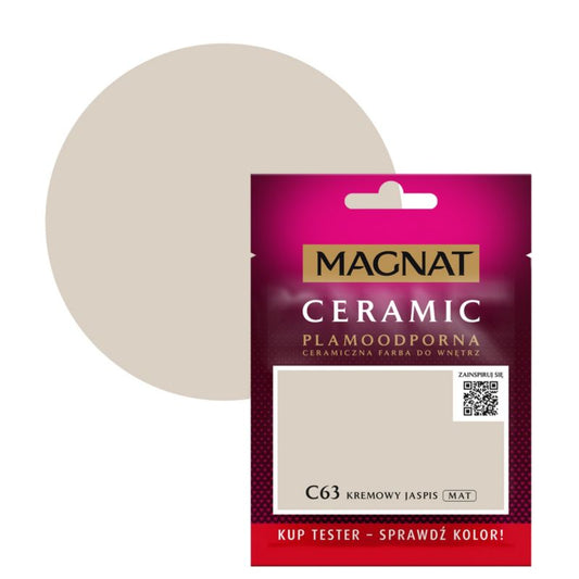 Tester maling Magnat Ceramic C63 cremet jaspis 0,03 l