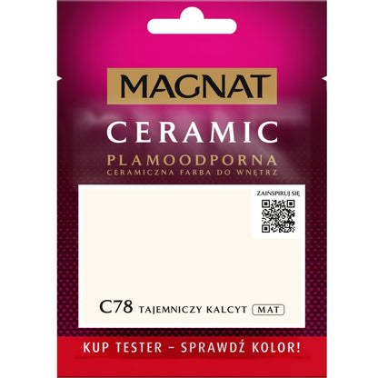 Magnat Ceramic C78 malingstester i farven Mystisk Kalcit 0,03 l