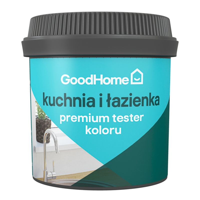 Tester af pletresistent maling GoodHome Køkken og Badeværelse Juneau 0,05 l