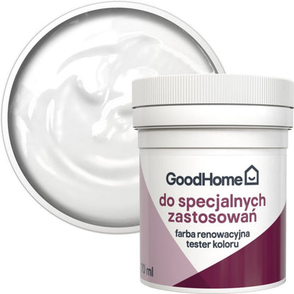 GoodHome mat hvid renoveringsmaling tester 70 ml