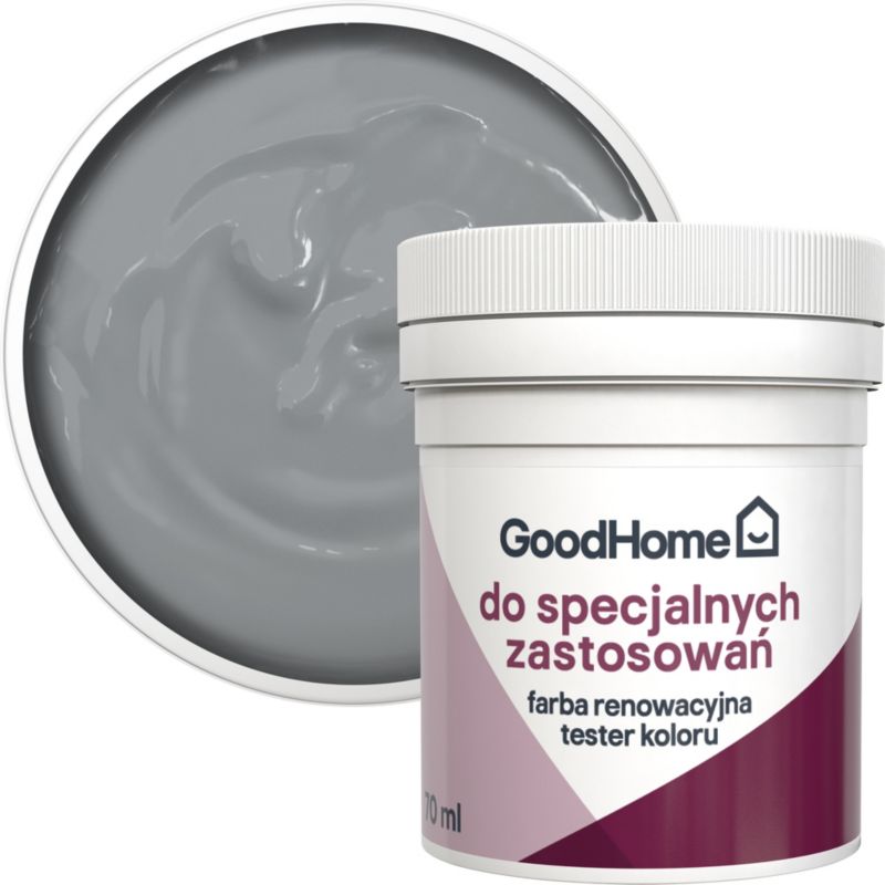 GoodHome mat-matt Delaware renoveringsmaling tester 70 ml