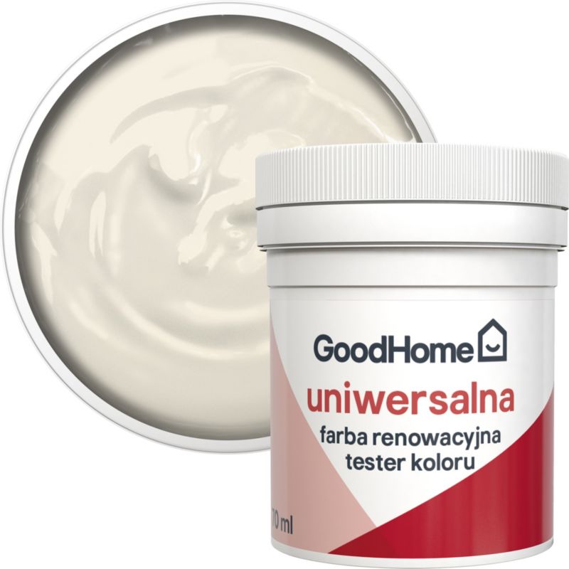GoodHome universel renoveringsmaling tester i farven Santynowy Ottawa, 70 ml