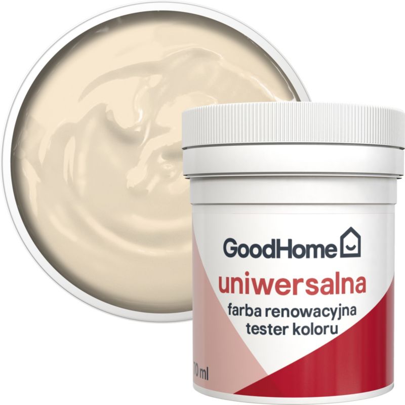 GoodHome universel renoveringsmaling tester i farven Santynowy Sedona 70 ml