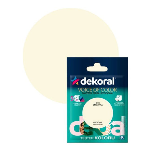 Dekoral Voice of Color farvetester pisket fløde 0,05 l
