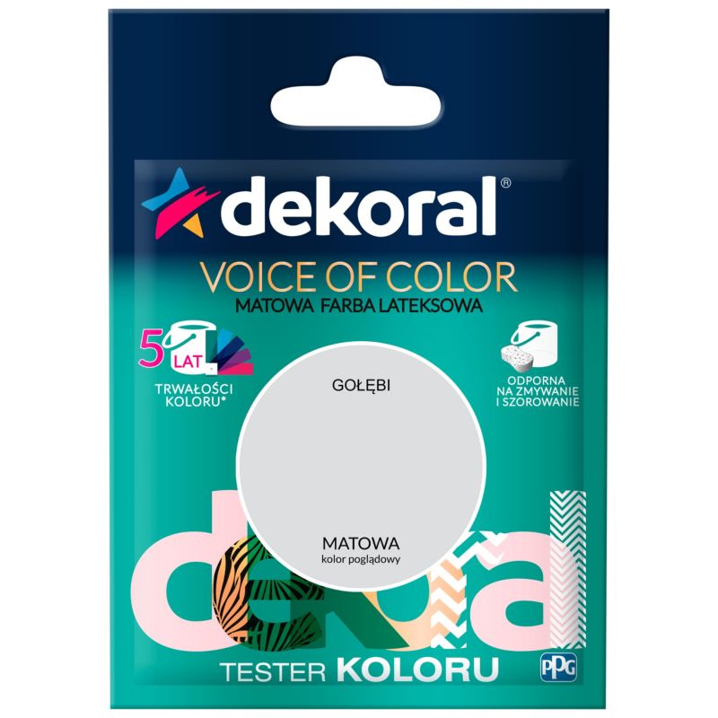 Dekoral Voice of Color farvetester dueblå 0,05 l