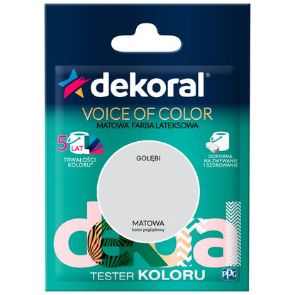 Dekoral Voice of Color farvetester dueblå 0,05 l
