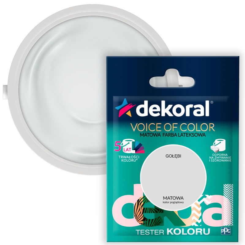 Dekoral Voice of Color farvetester dueblå 0,05 l
