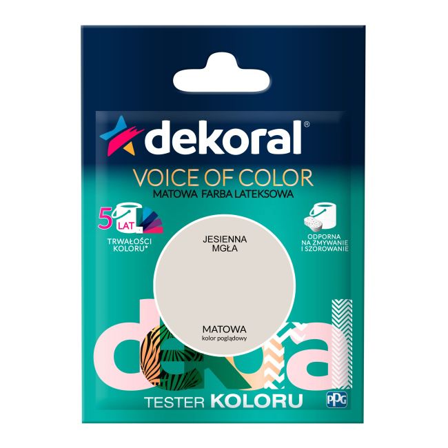 Dekoral Voice of Color farvetester efterårsdis 0,05 l