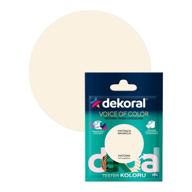 Testerfarve Dekoral Voice of Color blomstrende magnolia 0,05 l