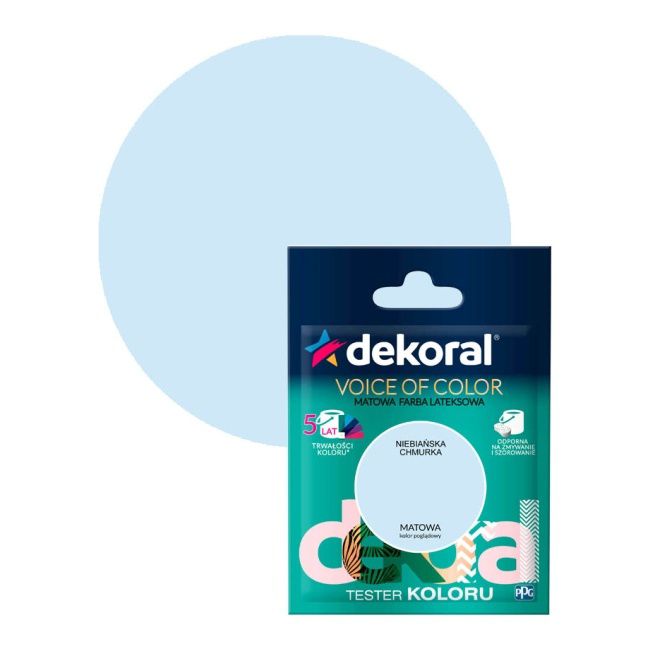 Dekoral Voice of Color farvetester himmelsk sky 0,05 l