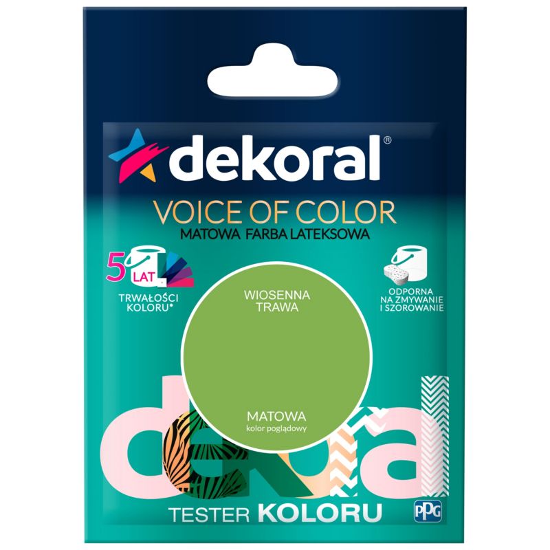Dekoral Voice of Color farvetester forårgræs 0,05 l