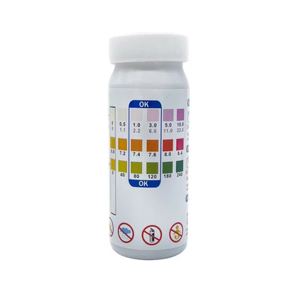 Teststrips til Poolvand 3-i-1 pH Klor 50 Stk.