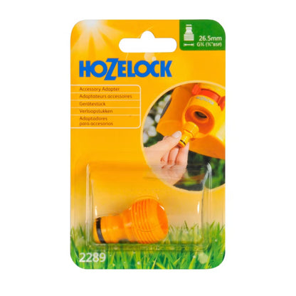 Tilbehørskobling 3/4" Gul Plast