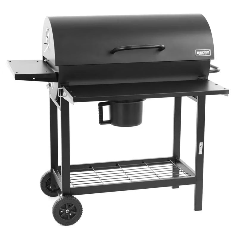 Kuglegrill Tøndegrill 71x51,5 cm Sort