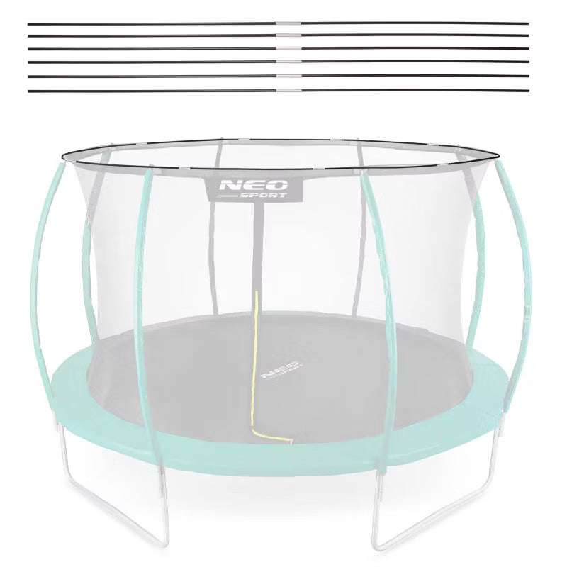 Topring til Trampolinenet 435 cm Sort NS-14C-181-PS