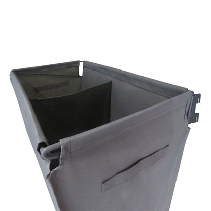 Vasketøjspose 66 x 33 cm Grå 128 L